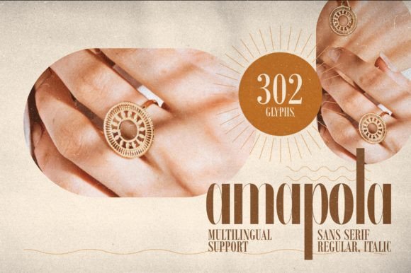 Amapola Font: Elegant Sans Serif for Crafters
