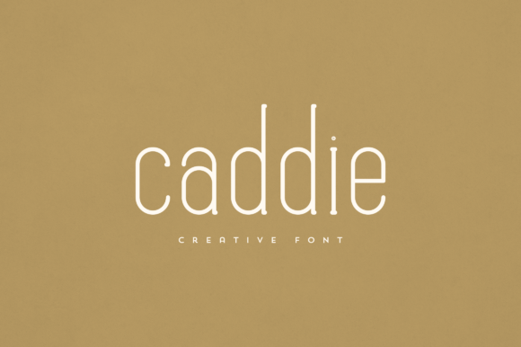 Caddie Typeface: A Designer’s Branding Story