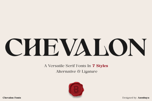 Chevalon Serif Font for Elegant Web Design