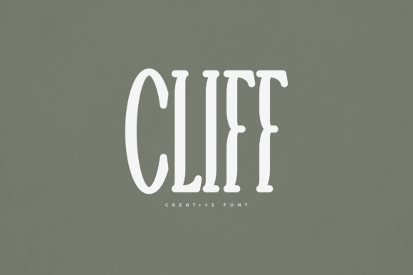 Cliff Font: A Serif Typeface for Polished Branding