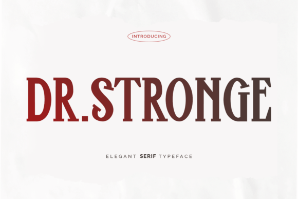 Dr.stronge: A Designer’s Review of a Bold Serif