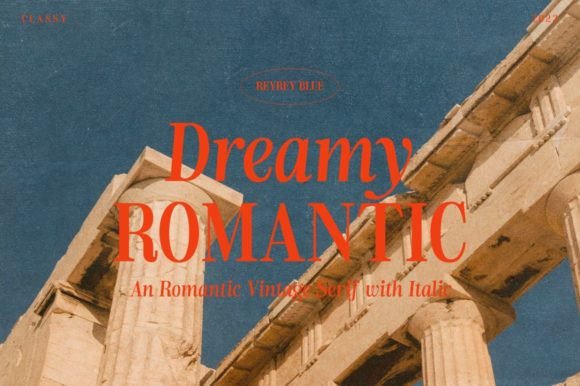 Dreamy Romantic Font for Elegant Branding