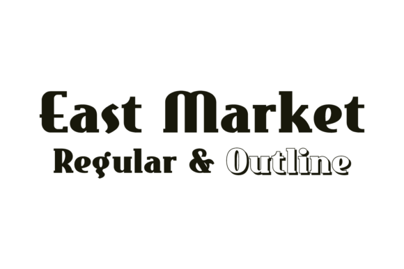 East Market Font: Elegant Serif for Makers