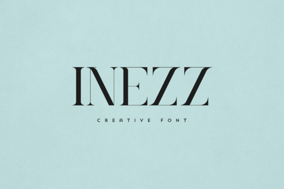 Inezz: A Serif Font That Elevates Brand Identity