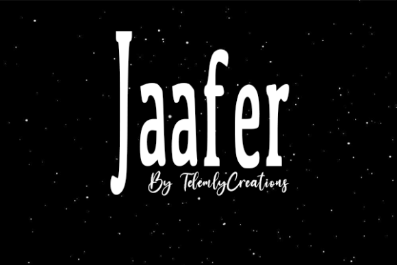 Jaafer: A Modern Serif Font for Elegant Branding