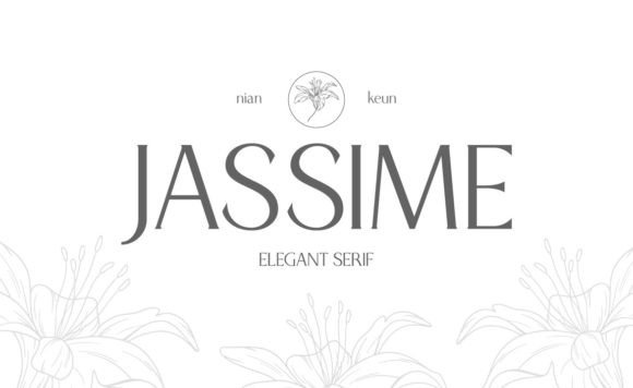 Jassime Serif Font for Makers
