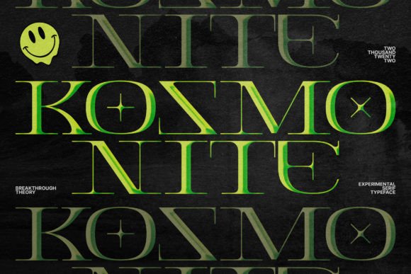 Kosmonite Typeface for Modern Web Design