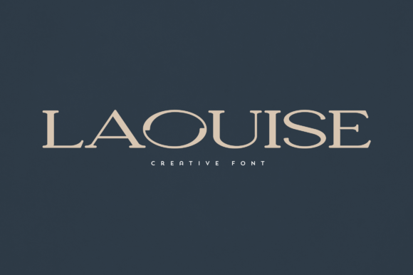 Laouise: A Serif Font for Elegant Editorial Design
