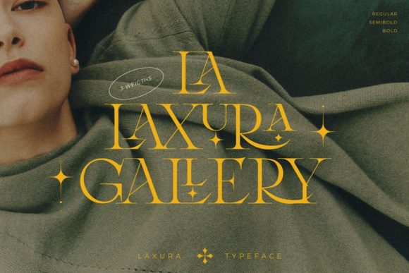 Laxura Typeface: Elevating Brand Identity