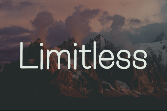 Limitless Typeface for Clean Editorial Design