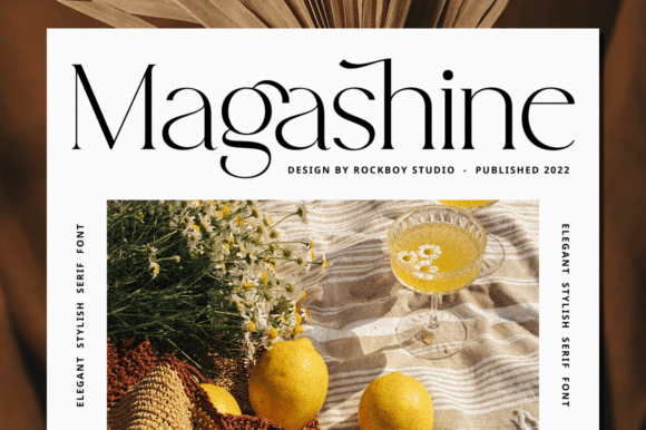 Magashine: A Serif Font for Makers