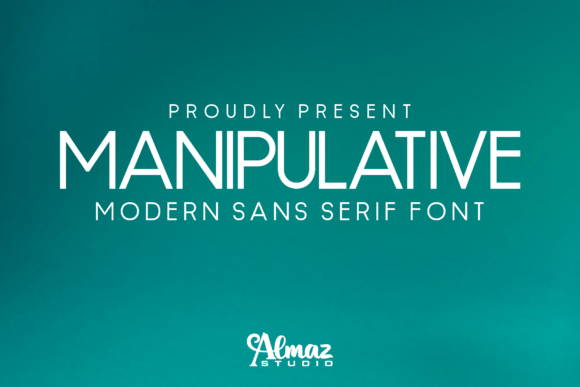 Manipulative Font for Crafters