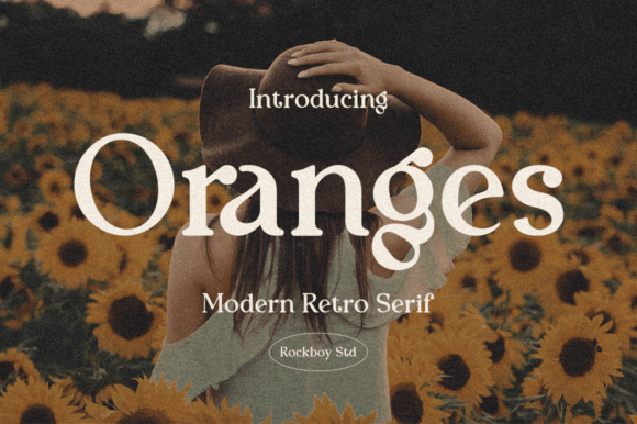 Oranges: A Refined Serif Font for Editorial Design