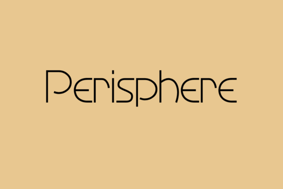 Perisphere Font: A Clean Choice for Modern Web Design