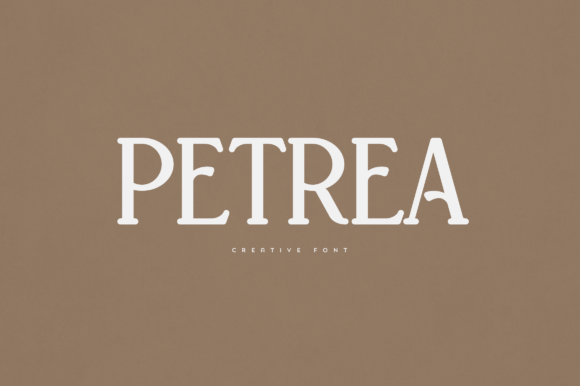 Petrea: The Serif Font That Elevates Your Brand