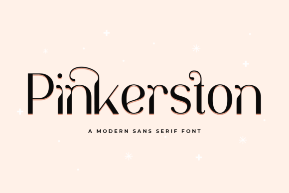 Pinkerston: A Refined Sans Serif Typeface for Modern Editors