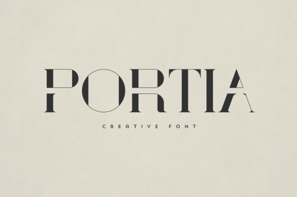 Portia: A Serif Font for Strong Brand Identity