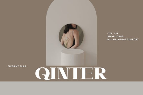 Qinter: A Slab Serif Typeface for Editorial Design
