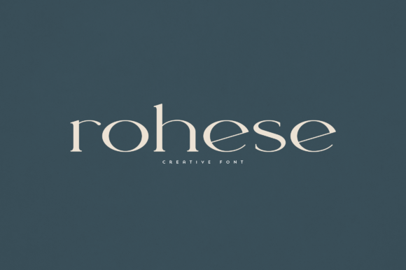 Rohese Font Review: Elevating Brand Identity