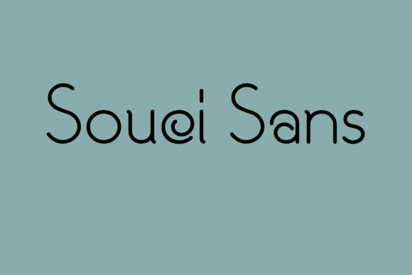 Souci Sans: A Playful Typeface for Web Design