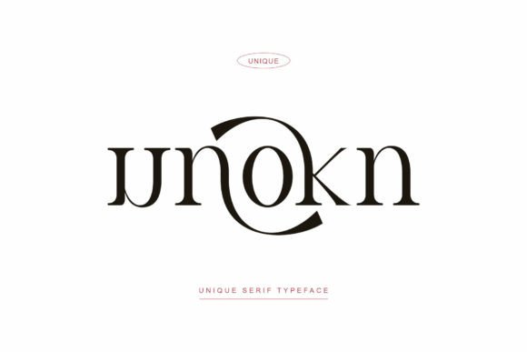 Unokn: A Serif Font for Modern Campaigns