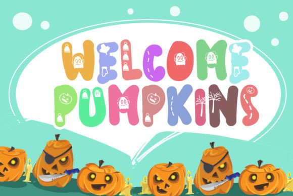 Welcome Pumpkins Font for Bold Visuals