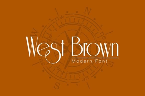 West Brown: A Sleek Sans Serif Font for Modern Brands