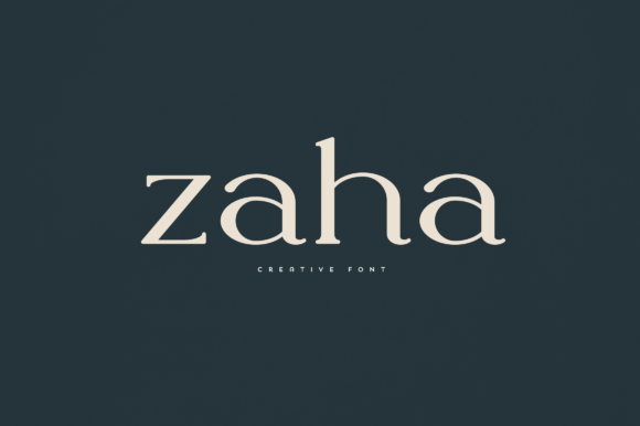Zaha Serif Font for Clear Campaign Design